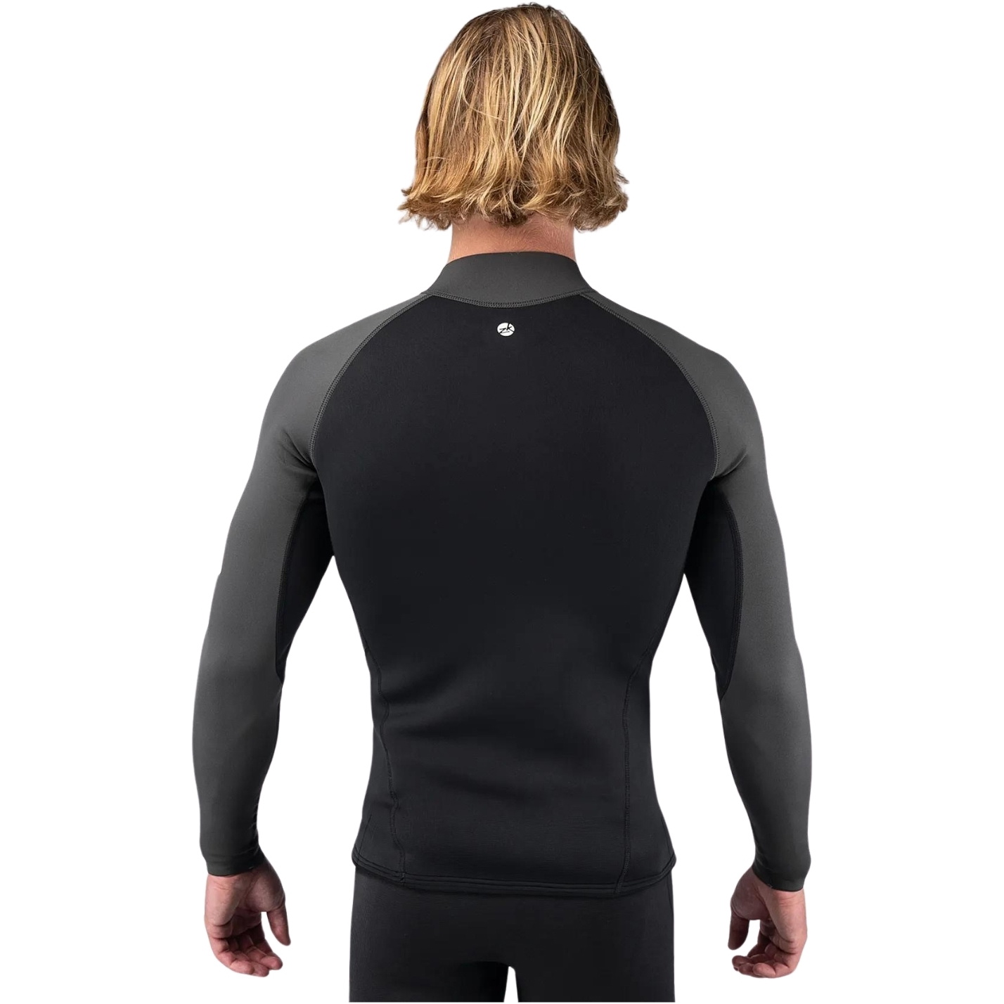 2026 Zhik Mens Microfleece X Neoprene Wetsuit Top DTP-0580-BLK - Black